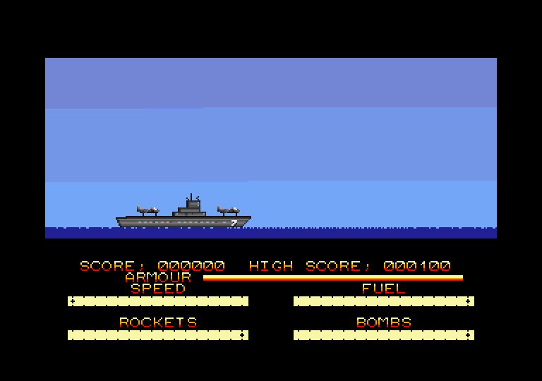 Harrier Attack Reloaded Take Off